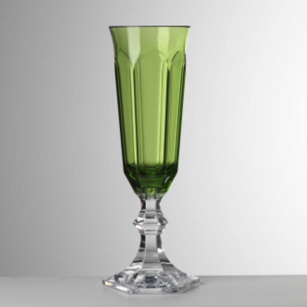 New Mario Luca Giusti Dolce Vita Flute in Green